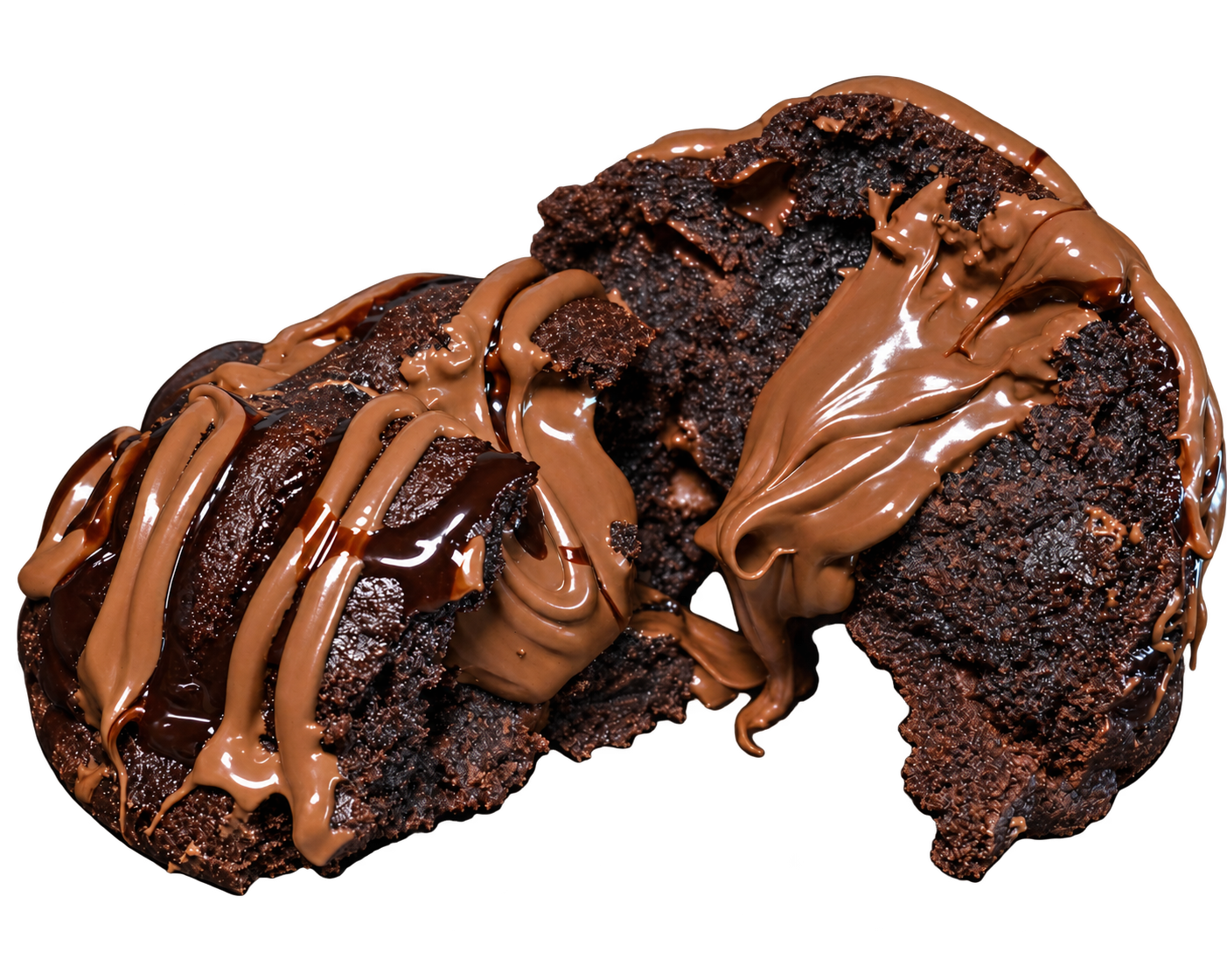 Molten Chocolate Cookie Cutout